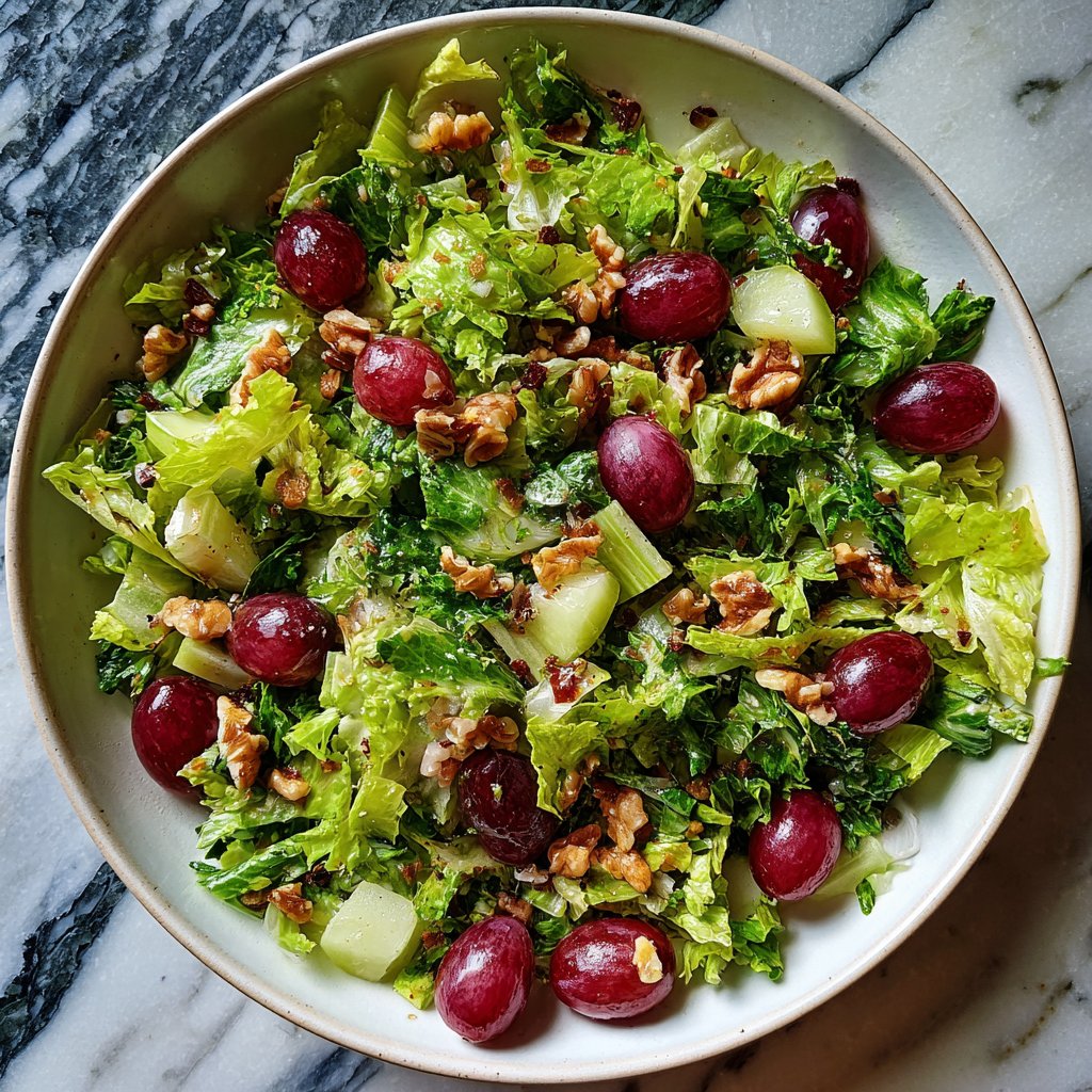 Celery Salad With Grapes And Walnuts