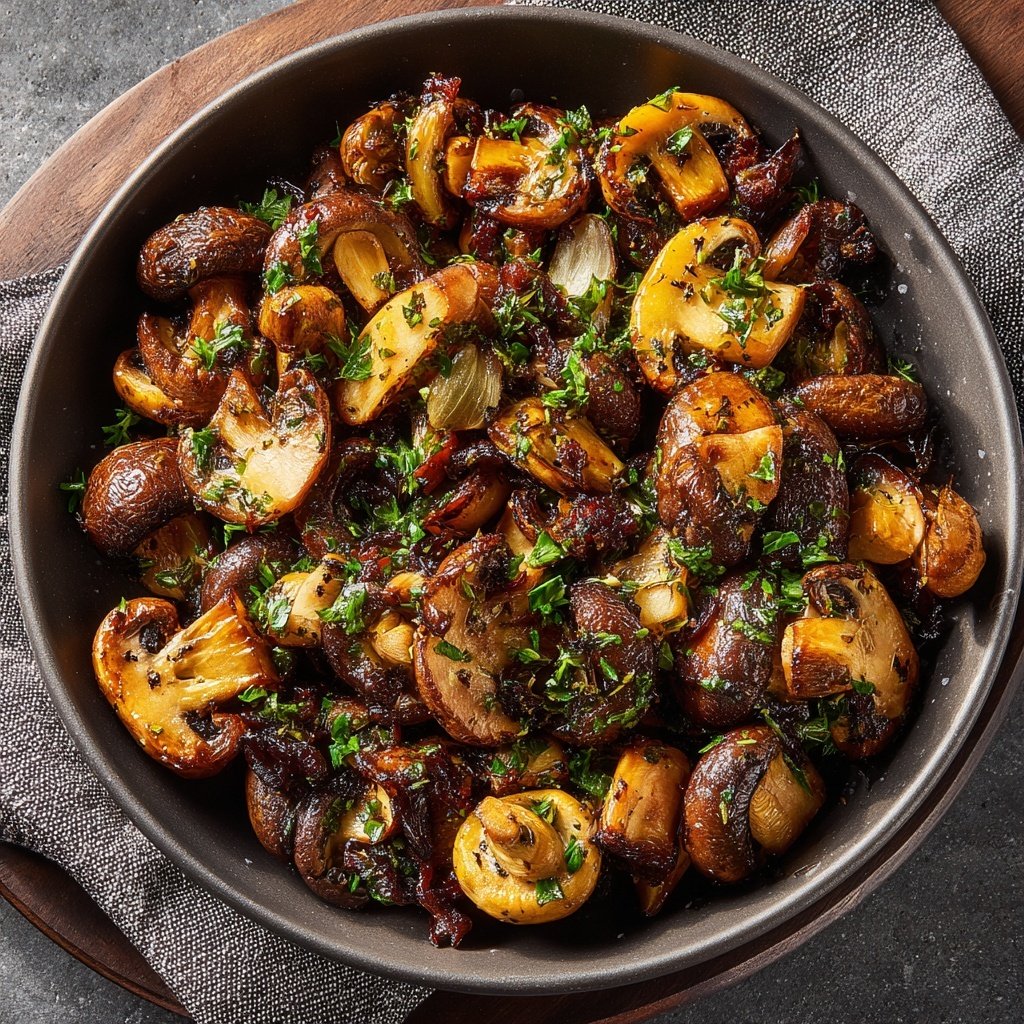 Roasted Mushroom Medley