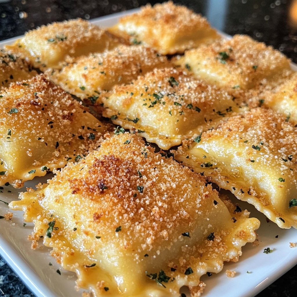 Crispy Ravioli Appetizer