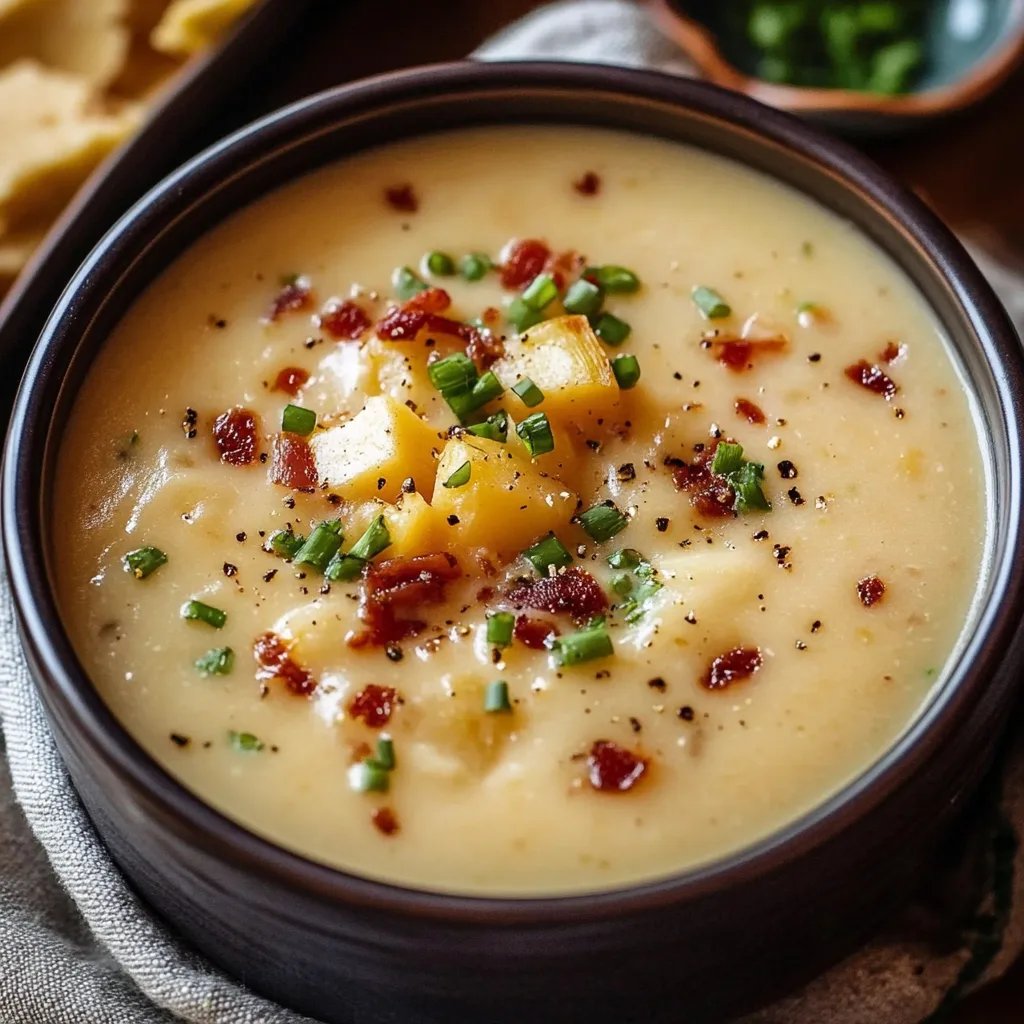 Comforting Loaded Baked Potato Soup