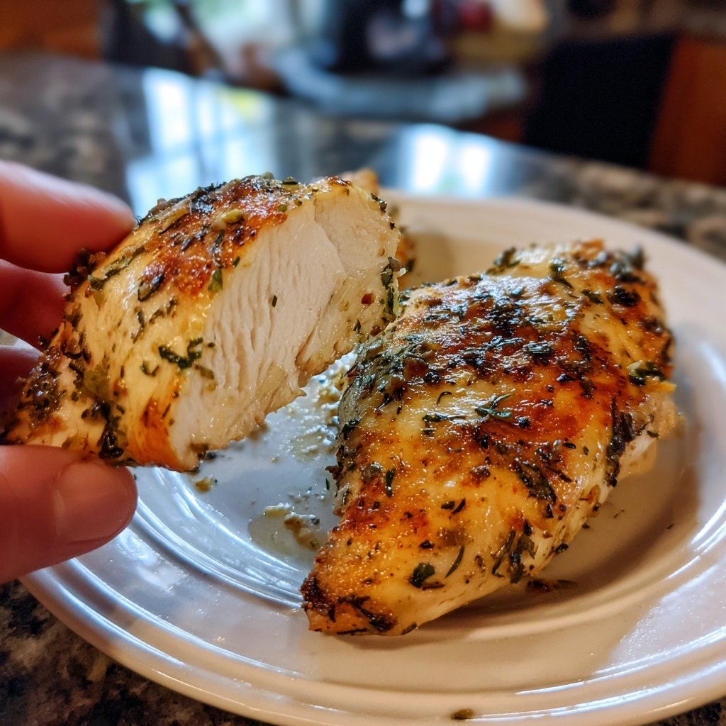 Healthy Baked Chicken Breast With Garlic