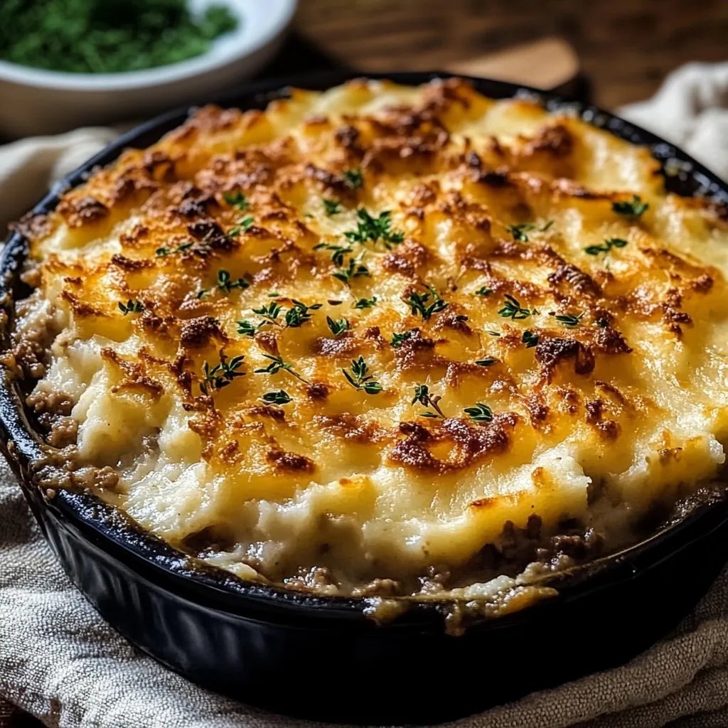 Homemade Shepherd's Pie