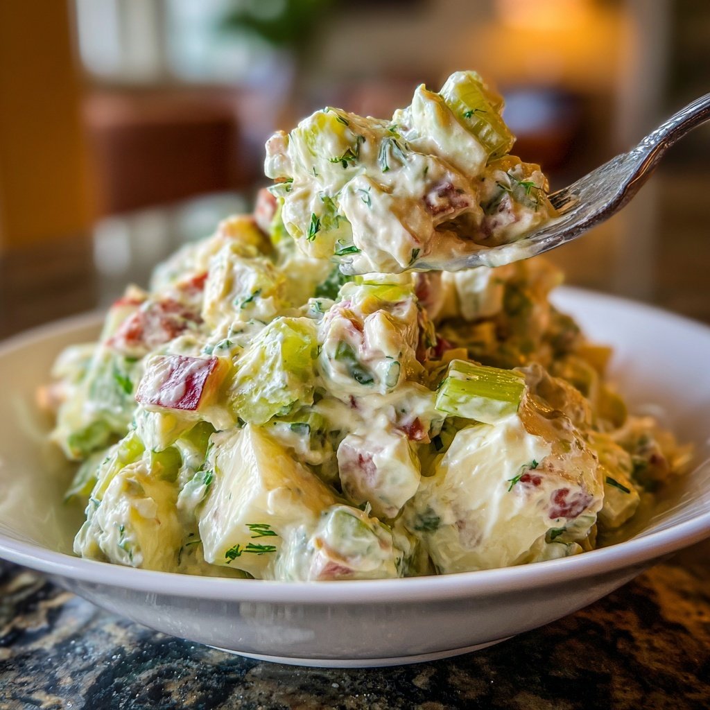 Creamy Celery Apple Salad