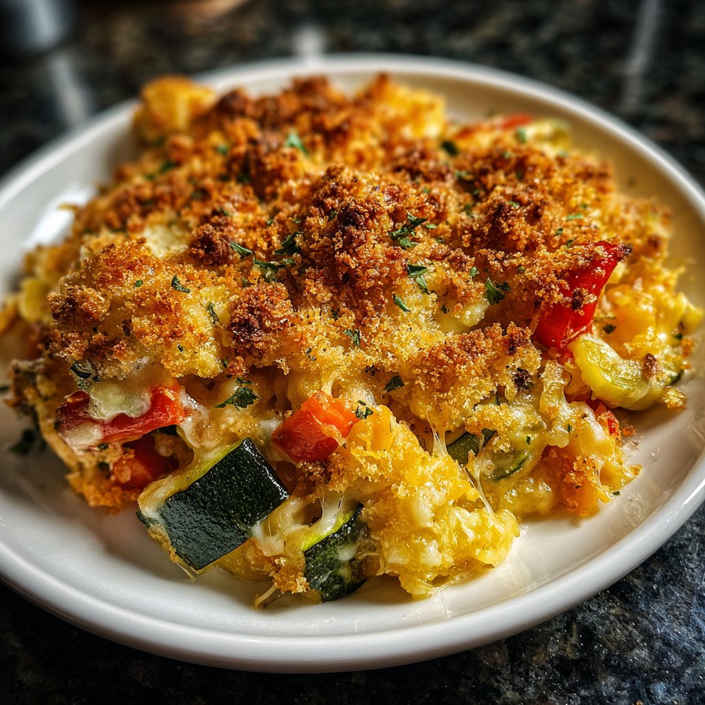 Sunday Baked Vegetable Casserole