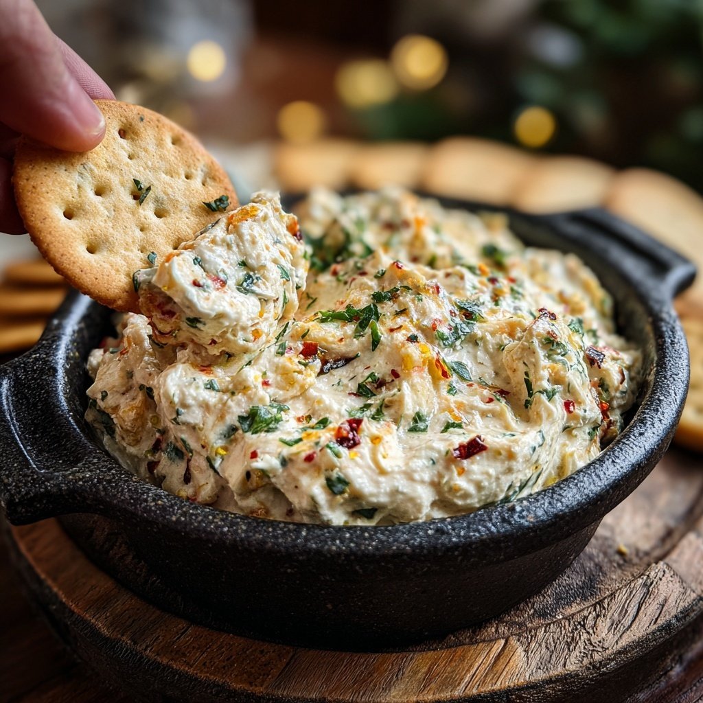 Healthy Snack Cottage Cheese Dip