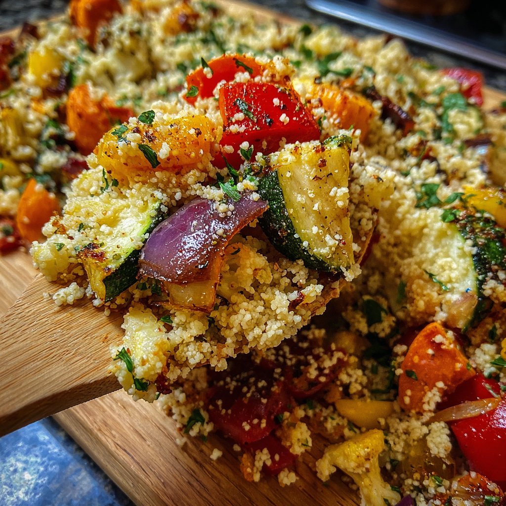 Herb Roasted Veggie Couscous