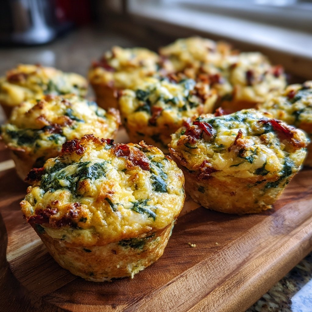 Spring Brunch Savory Breakfast Muffins