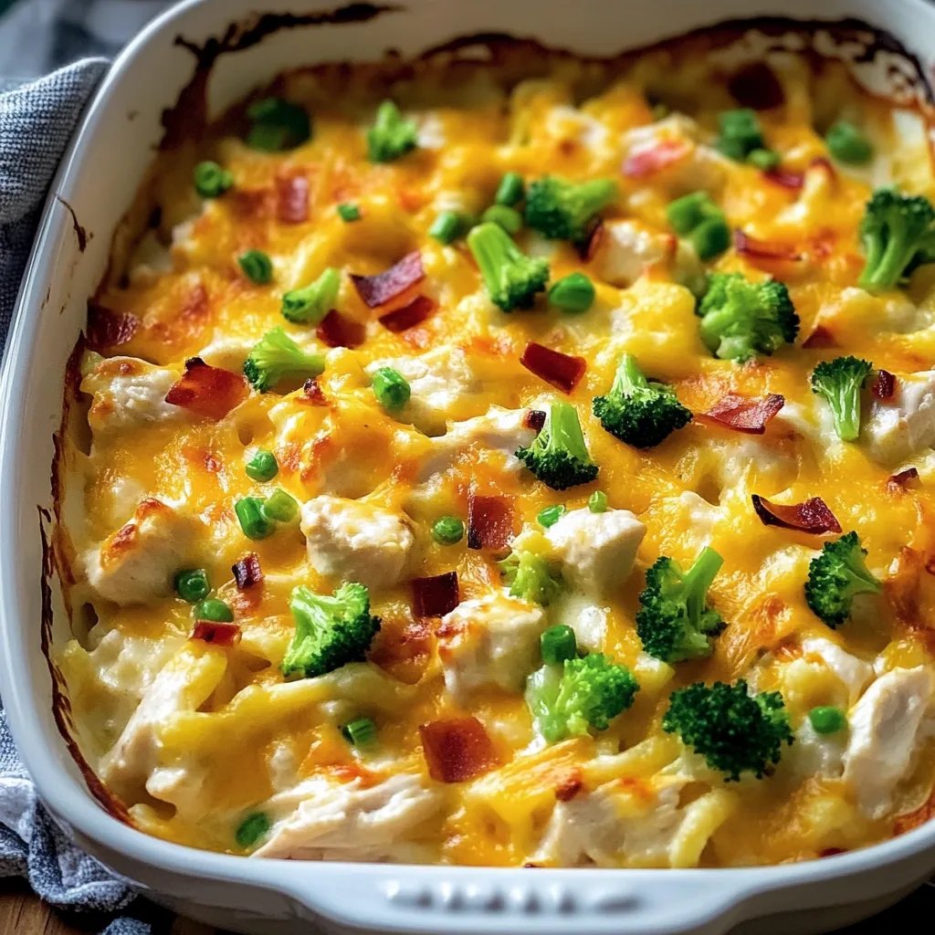 Creamy Low Carb Chicken Casserole