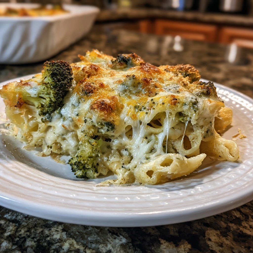 Sunday Creamy Broccoli Pasta Bake