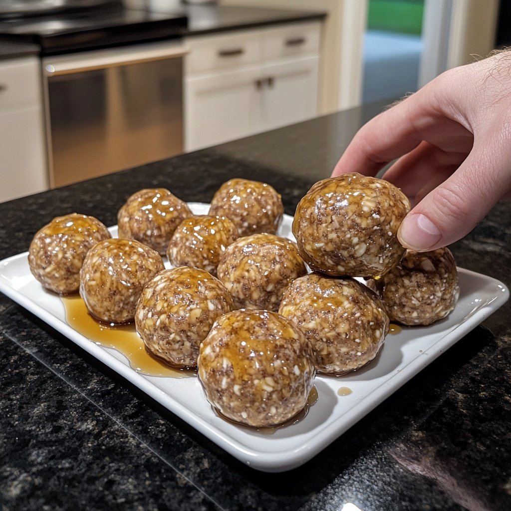 Protein Balls with Maple Syrup