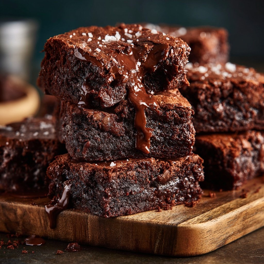Fudgy Discard Brownies With Cocoa