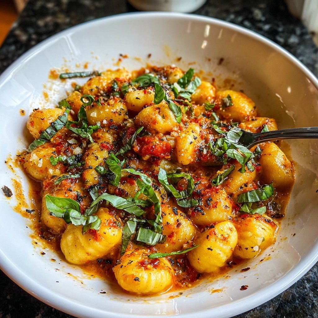 Sunday Tomato Basil Gnocchi