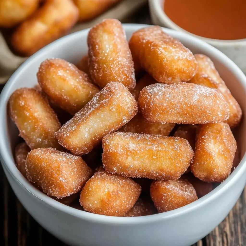 Healthy Air Fryer Churro Bites